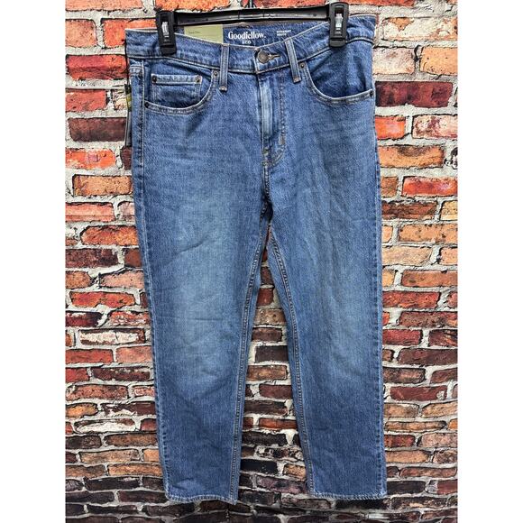 NWT Mens Goodfellow & Co Medium Wash Straight Fit Jeans - 30x32 - Picture 1 of 2